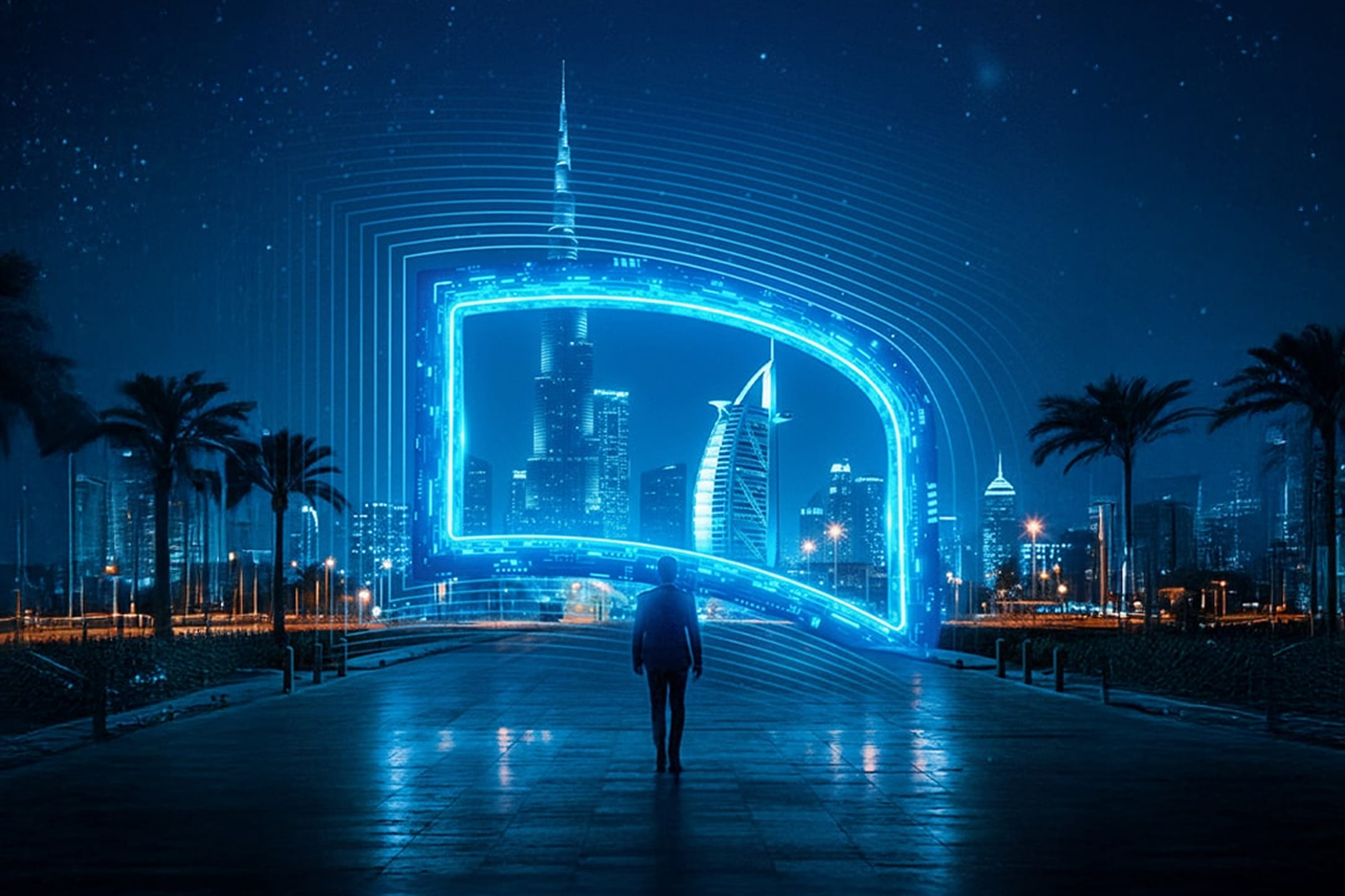 طراحی لندینگ‌ پیج اختصاصی شرکت همراه اول (MCI) برای نمایشگاه MCI GITEX GLOBAL 2025 