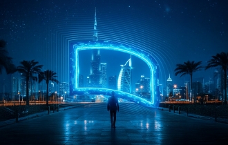 طراحی لندینگ‌پیج اختصاصی شرکت همراه اول (MCI) برای نمایشگاه MCI GITEX GLOBAL 2025 